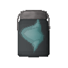 Azurite moth jar