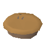 Uncooked apple pie
