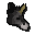 Black unicorn mask
