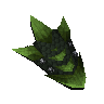 Green dragonhide shield