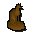 Pottery statuette