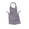 White apron