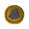 Frosty Cerberus helmet token