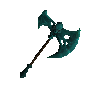 Necronium off hand battleaxe
