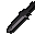 Off-hand black knife