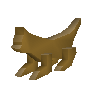 Wooden cat
