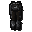 Black dragonhide chaps