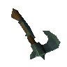 Off-hand adamant throwing axe