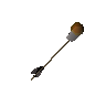 Lit dark fire arrows