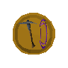 Mining away teleport token