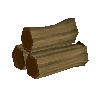 Mahogany logs