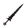 Black 2h sword