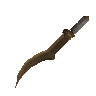 Bronze off hand scimitar
