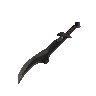 Iron off hand scimitar + 1