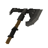 Iron battleaxe + 1