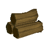 Mahogany pyre logs