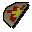 Half plain pizza