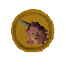 Strawberry hair head token