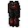 Red dragonhide chaps