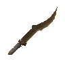 Bronze scimitar