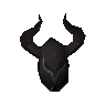 Black full helm