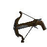 Off-hand steel crossbow