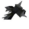 Black spiky vambraces