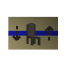 Gilded bench