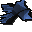 Blue spiky vambraces