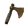 Bronze-Wurfaxt