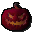 Beseelte K�rbismaske (rot)