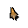 Kleines, stacheliges Bronze-Altmaterial