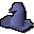 Blauer Hut