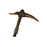 Bronze-Spitzhacke