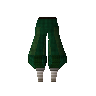 Schicke grne Hose