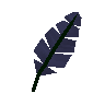 Blaue Feder