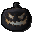 Beseelte Krbismaske (schwarz)