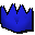 Blauer Partyhut