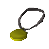 Gold-Amulett