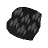 Peau de dragon noir
