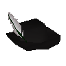 Chapeau de cavalier noir