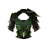 Plastron de dragon vert (br)