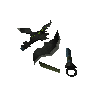 Grande hache de Dharok (cass�e)