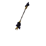 Flches de pierre noire
