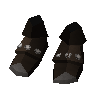 Bottes en cuir clout