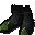 Bottes de dragon vert