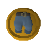 Jeton de pantalon de miaousquetaire
