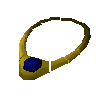 Collier de saphir