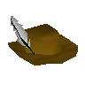 Chapeau de cavalier terre de sienne