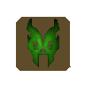 Jeton de masque de luchador
